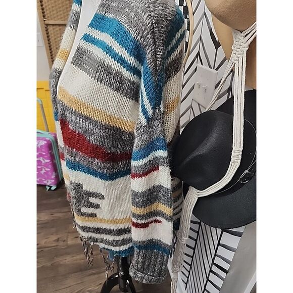 Jack Dakota Fridge Huddy Aztec Cardigan Medium Warm Western Vibe - Picture 5 of 7